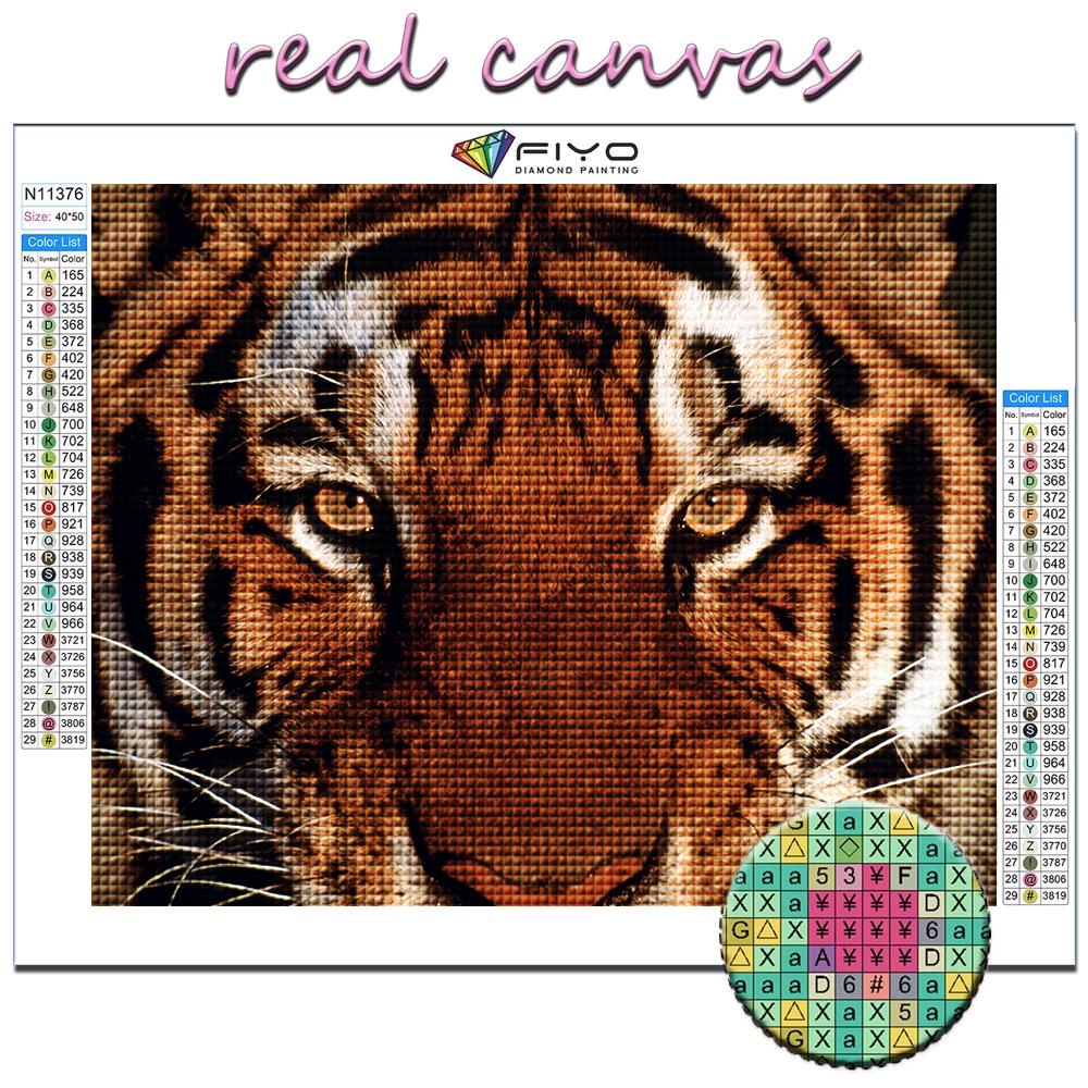 Full 5D Diy Diamond Painting Animal Tiger 5D Diamond Painting