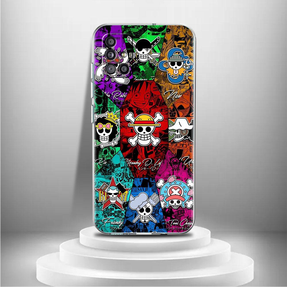 

Прозрачный чехол для Samsung Galaxy A52 A12 A51 A32 A21s A71 A32 A22 50 A70 A31 A72 5G, цельный чехол для телефона для мальчиков, аниме Samsung A21s