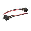 X Autohaux 4/5/10 Pcs Car Rocker Switch 12V-24V ON-OFF 2 Wires Rectangle Latching SPST ON-Off Snap Type Rocker Switches Relays