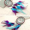 Boho Turquoise Dreamcatcher with Feathers - Multiuse Car or Home Decor, Native Craftsmanship Gift