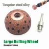1x 55mm Tungsten Steel Polishing Disc Rough Grinding Ball Tire Polishing Tool Car