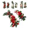 Drapé d'arche de mariage Fleur artificielle Décoration florale Panneaux de bienvenue de mariage multifonctionnels