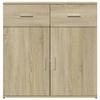 Sideboard Sonoma Oak 79 x 38 x 80 cm Particleboard