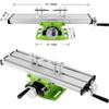 High Precision Multifunctional Compound Cross Slide Table – X-Y Adjustable Worktable For Bench Drill, Milling Machine, Diy
