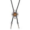 Southwest Tribal Alloy Bolo Tie Pendant Necklace for Men