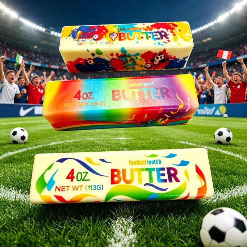 Kleurrijk Boter Squishy Simulatie Kaas Fidget Speelgoed Langzame Terugslag Stressverlichtende Ballen Bureau Ornamenten Verjaardag Kerstcadeau
