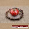 Dual-Use Japanese Ceramic Incense Burner: Club Incense Holder & Backflow Tower Tray