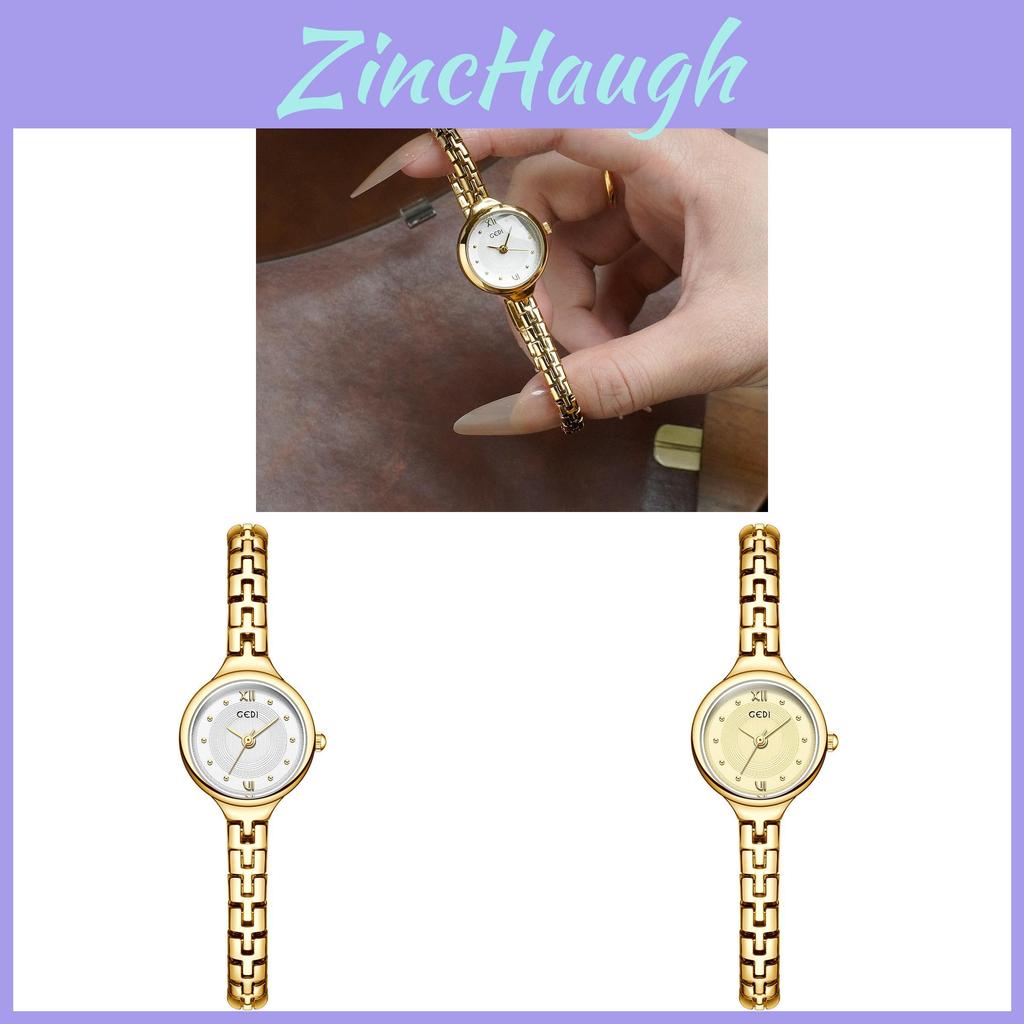 Gedi Quartz Watch For Women With Waterproof Function And Jewelry Clasp