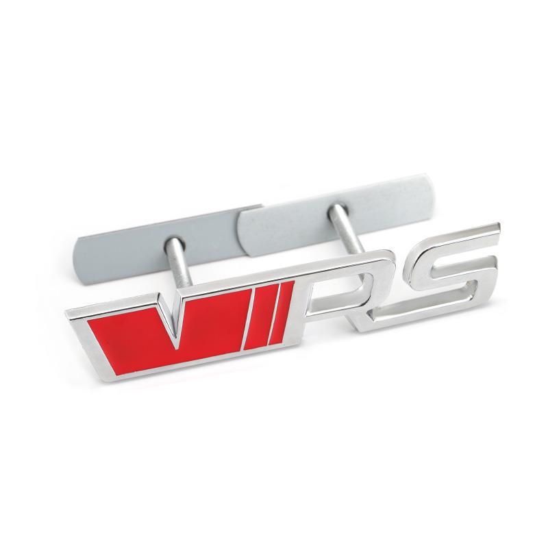3D Metal Logo VRS Emblem Car Front Grill Badge Trunk Stiker Accessories