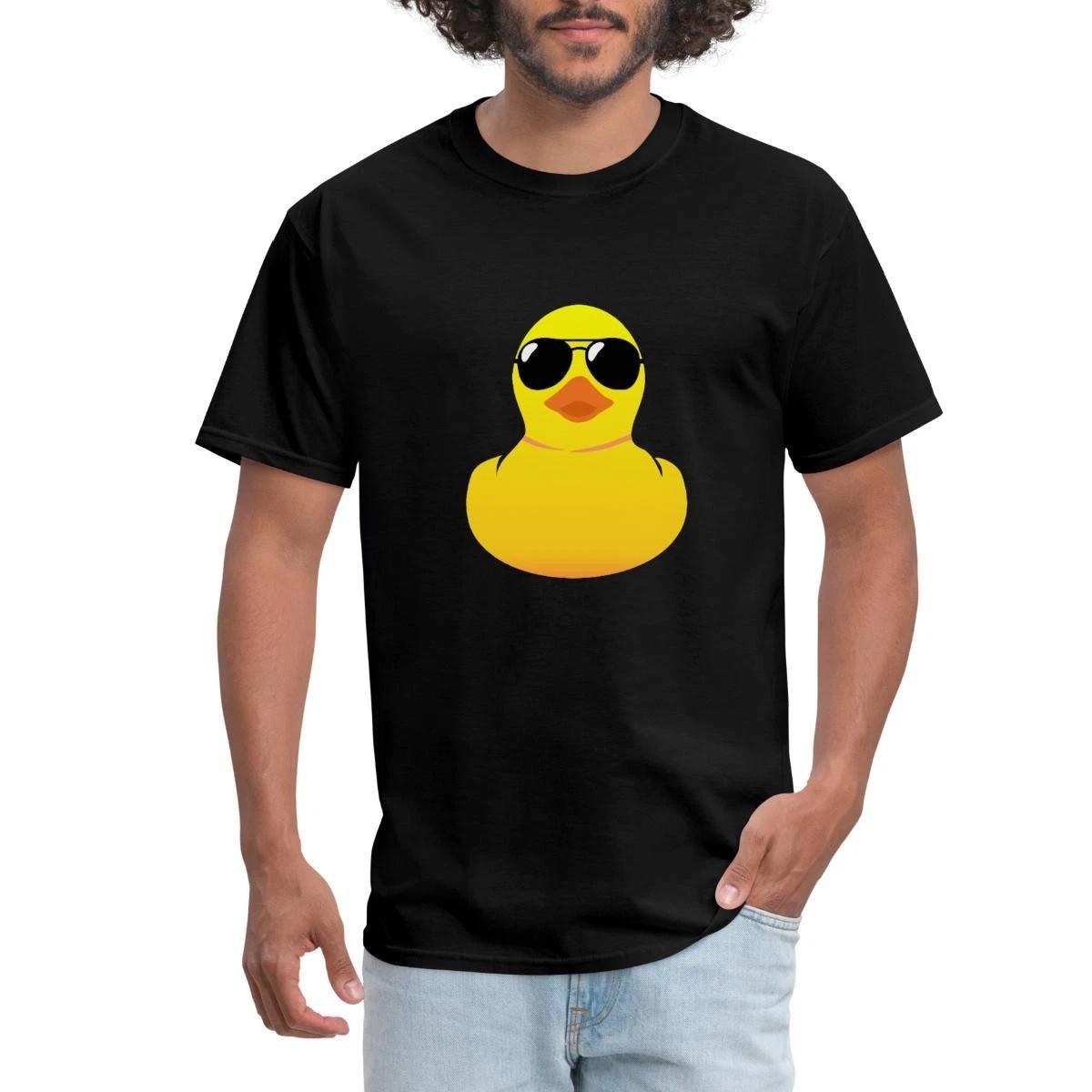 Rubber Duck With Sunglasses Ducky Cool Men s T-Shirt L