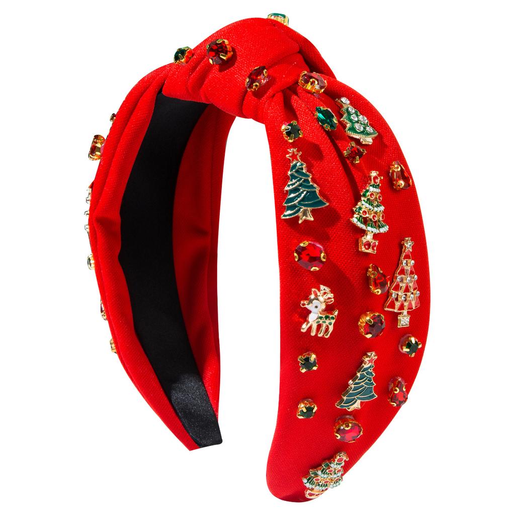 Female Fashion Christmas Tree Headband