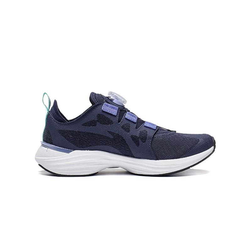 Li Ning Children Canglan 2.0 Reflective Rebound Shock Absorbing Breathable Low Top Running Shoes Kids Running Shoes Blue YKFT058-9