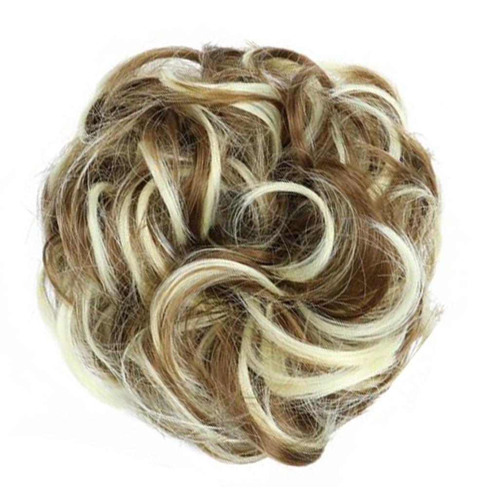 

MISSQUEEM Women Messy Hair Pun Hair Extensions Fiber Donuts Hair Chignjor Hairpiece Wig Кілька кольорів на вибір