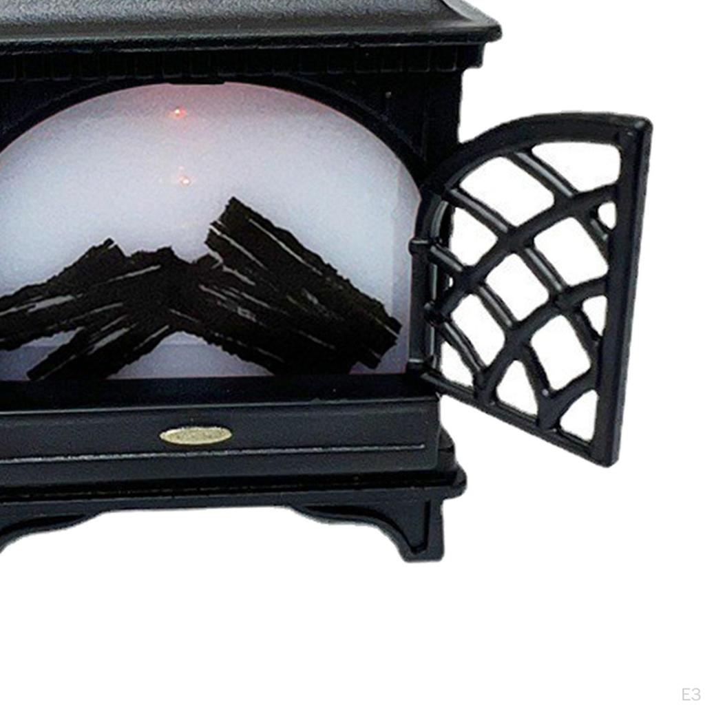 1/12 Fireplace Multipurpose Ornaments Miniature for Dollhouse DIY Accessory