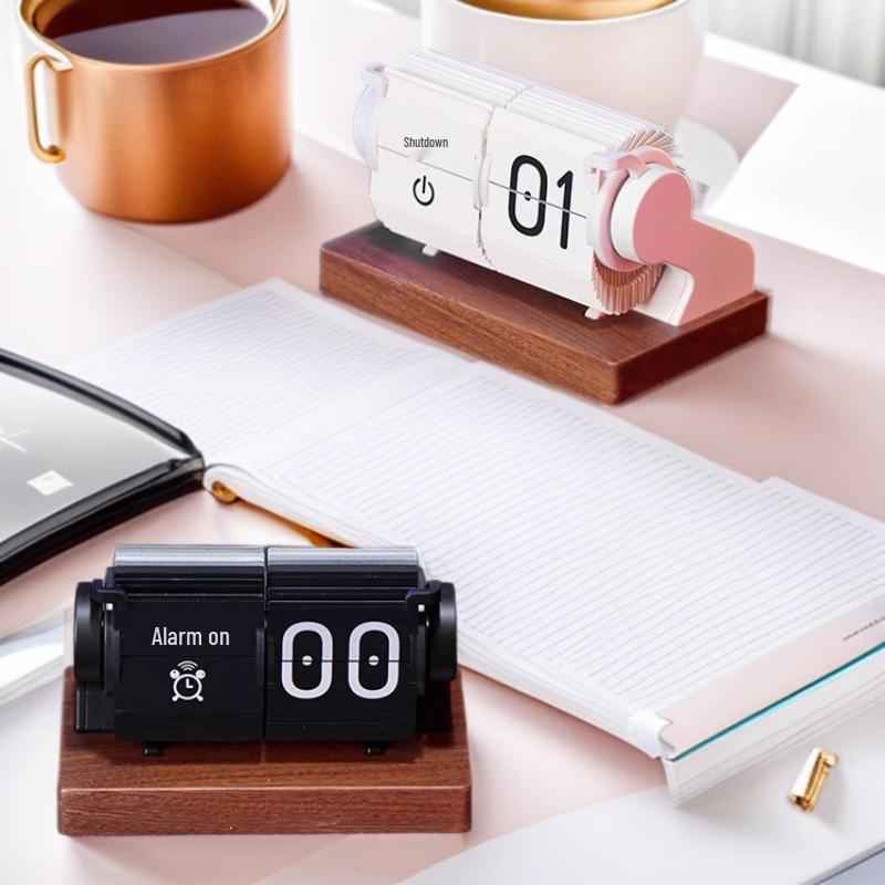 Creative Multifunctional Timer & Page-Turning Alarm Clock - Desktop Calendar