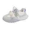 Ins Korean Version of the New Forrest Gump Shoes Women's 2025 Spring Student Sports Running Casual Shoes Platform Training Shoes W9529