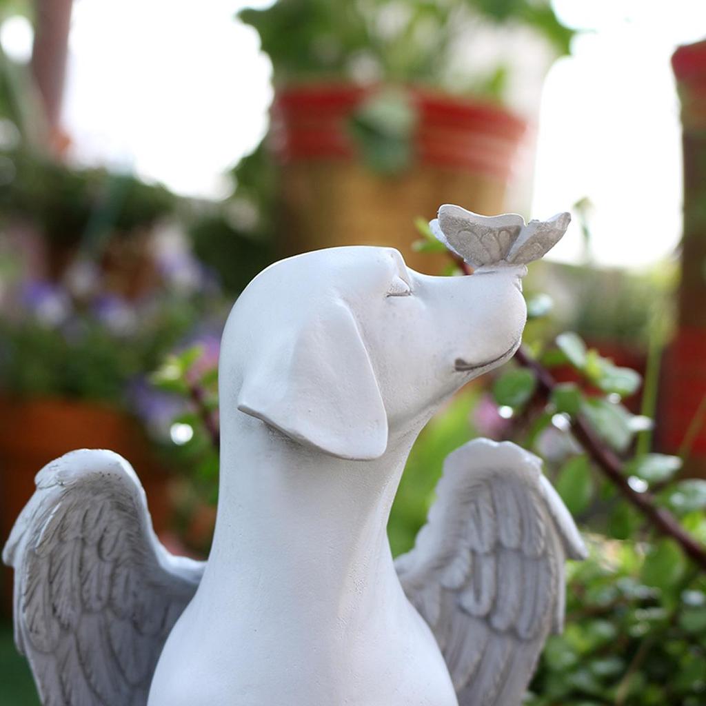 Creative Angel Dog Resin Souvenir
