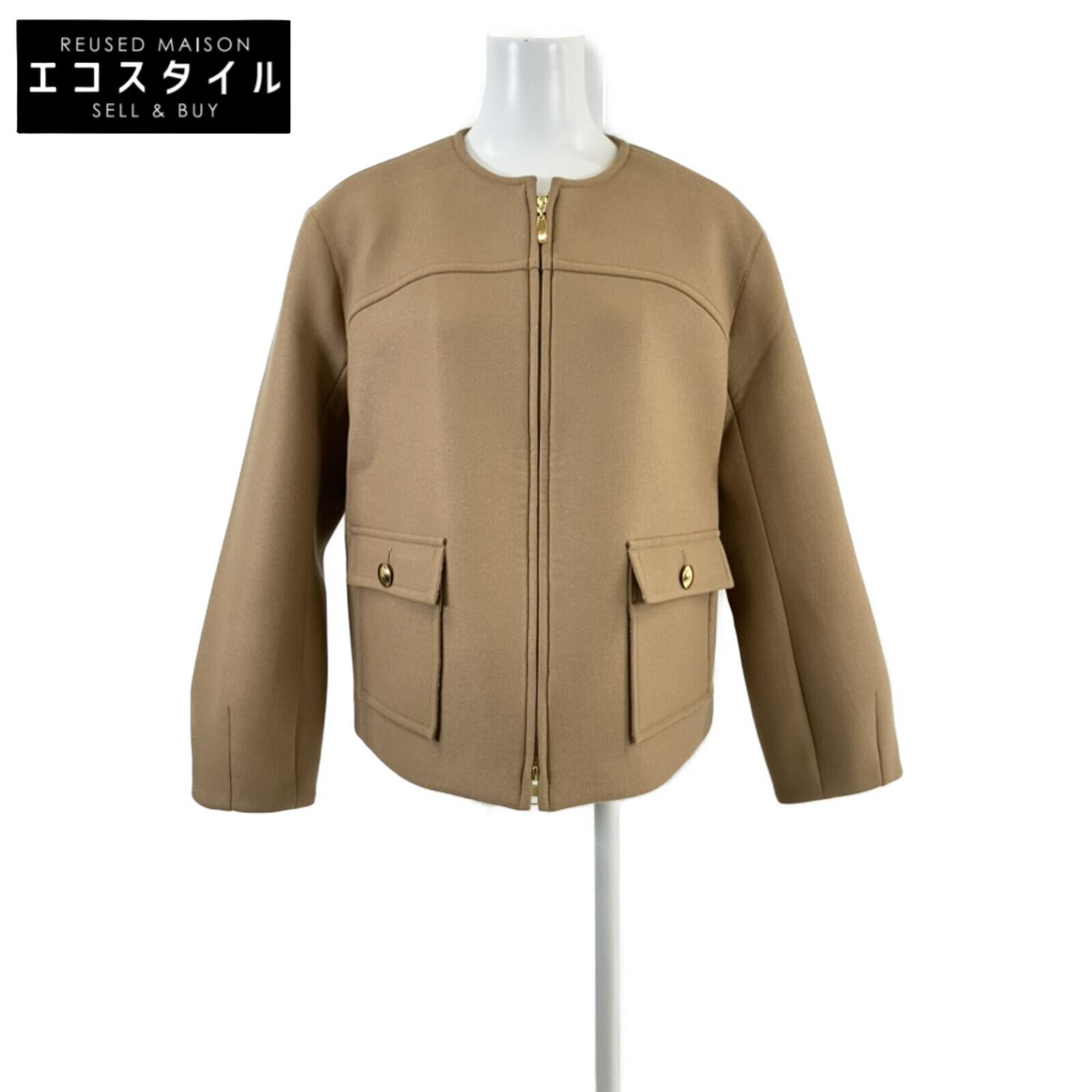 

Mila Schoen [Хорошее состояние] 500-21707 Легкая фланелевая куртка без воротника на подкладке 44 бежевыйБ/у