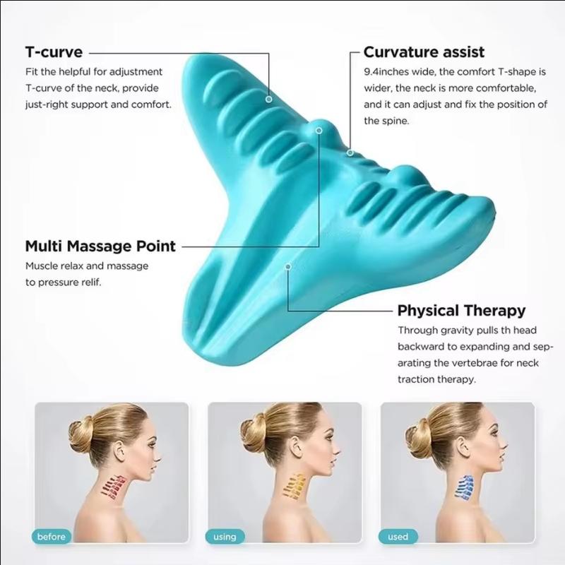 Cervical Massage Pillow Household Portable Gravity Finger Pressure Neck Protection Traction Pillow Assists Sleep Repair Pillow