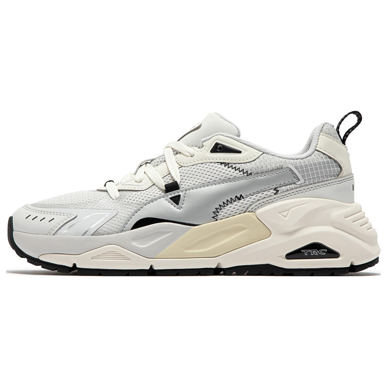 

Puma Orkid Pastel Trc Mira Технологичная ткань Синтетическая кожа Однотонные Освежающие Низкие Повседневные Кроссовки Женские кроссовки Серый Белый 390650-02 36