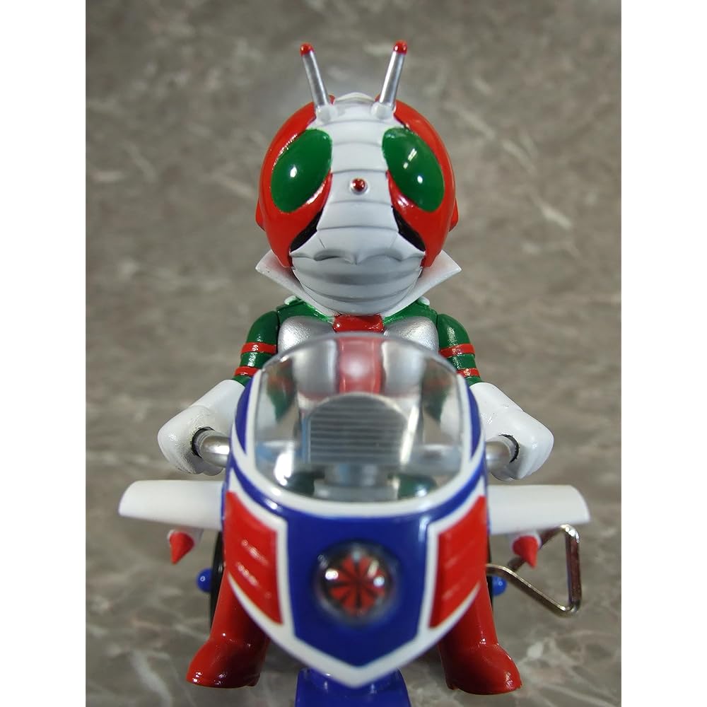 ART STORM EX Tricycle "Kamen Rider V3" Kamen Rider V3 B-Type Wind-Up Tricycle Figure