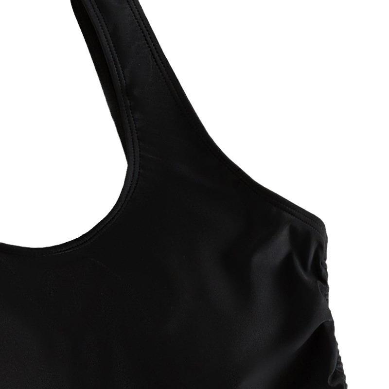 Leopard Print Bikini High Waist One Piece Swimsuit for Women Sexy Hollow Out Swimwear Summer Beachwear