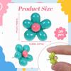 50 Pcs Flower Push P Colorful Cute Thumb Tacks Bulletin Board Tacks Flower Decorative Push P and Tack for Office Decorative, CorkBoard