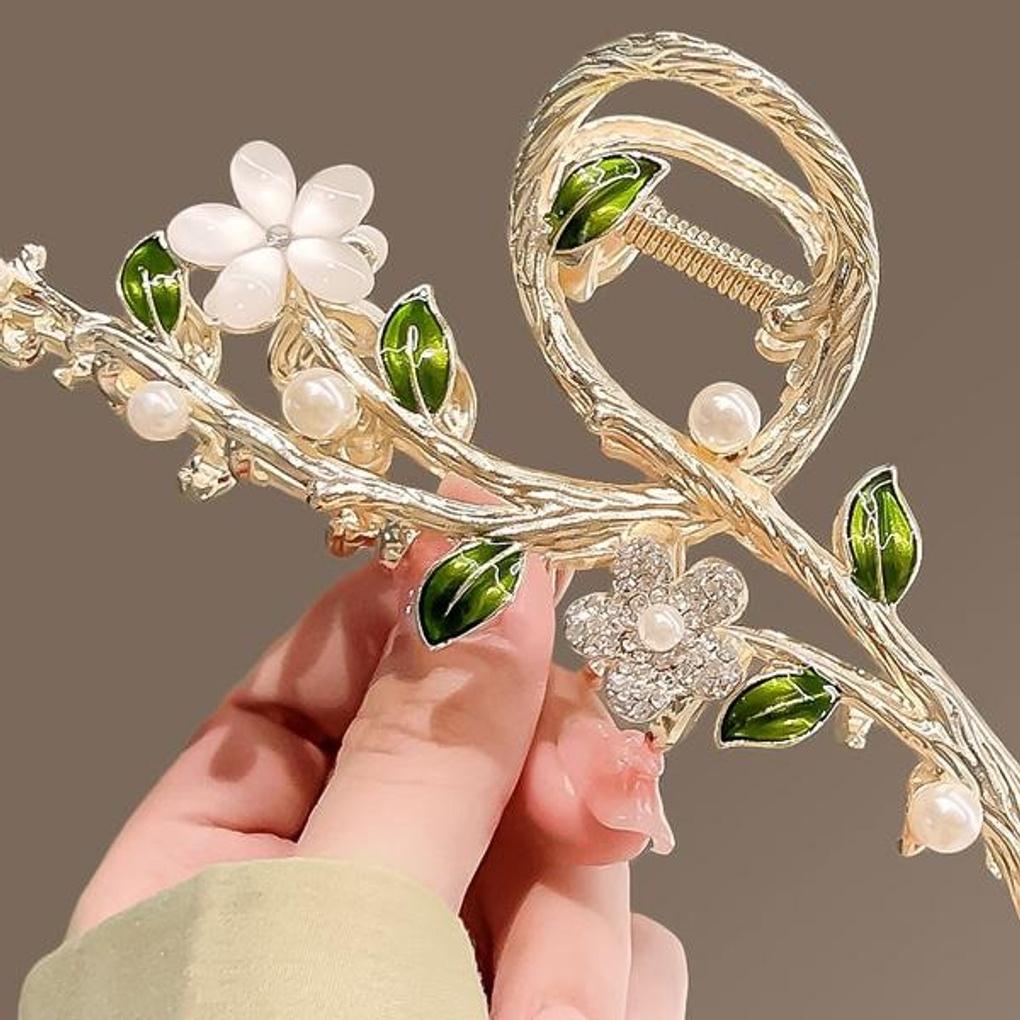

Women s Hair Single Flower Hair Clip Hairpin single