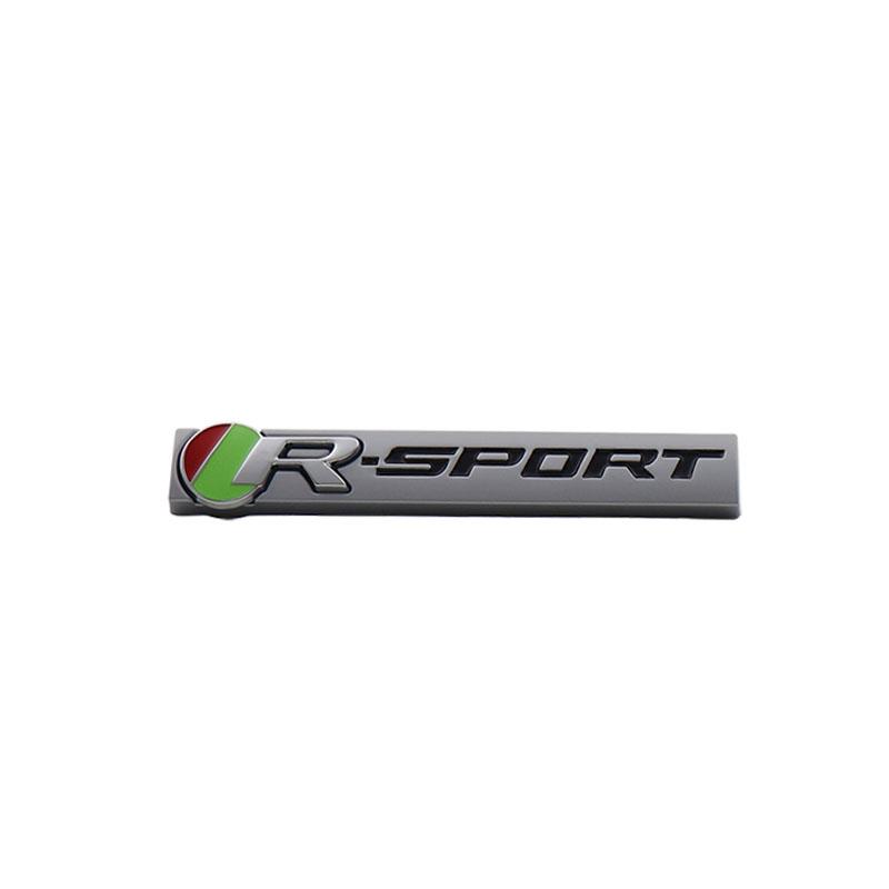 Car Styling R Sport for R-Sport Accessories Car Fender Side Trunk Nameplate Decal Emblem Badge Sticker
