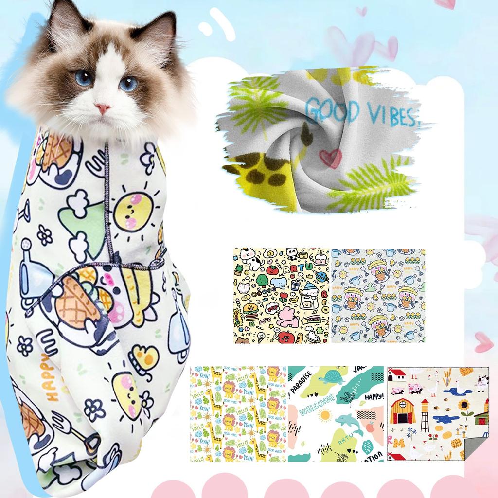 Wrap Multifunctional Wrap For Cutting Nails Cute Prints Sticker Cloth:Self-Adherent,-,-Scratch,-Escape Calming Wrap,Nail Clipping