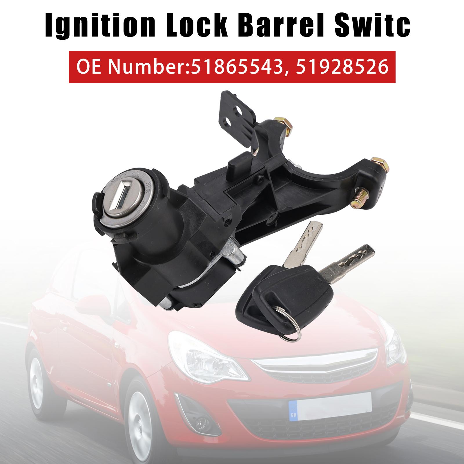 

Ignition Lock Barrel Switch Starter 51865543 51928526 For Vauxhall Combo D 2010-