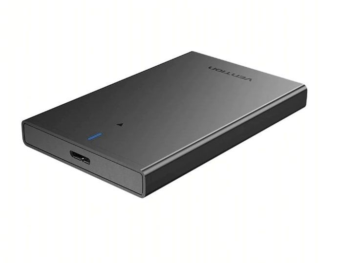 Boîtier Externe - Vention - KPAB0 - USB 3.0 - SATA 3.0 - 2,5 Pouces - Noir