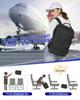 Large Capacity 15.6 Laptop Waterproof Backpack Bag Carry On Airplane Cabin Travel Backpack, Men's Business Laptop Bag Travel Bag