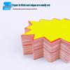 Mini Explosion Stickers: 100 Sheets of Extra Small Blank POP Price Tags for Mobile Phone Accessories & Small Items