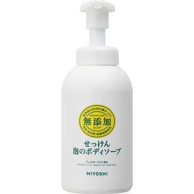 Miyoshi Mutenka Soap - Body Soap Foam 500ml Foam Type <Water, Potash Soda Base Foam Type