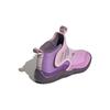 Adidas Rapidazen Slip-On Plush Warm Comfortable Stylish Shock Absorbing Wear-Resistant Mid-Top Casual Shoes Kids Casual Shoes Purple IG7820