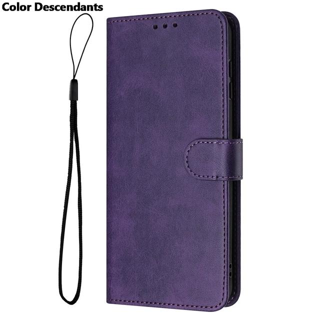 

Wallet Flip Leather Case For VIVO Y29 Y39 Y29S Y19E Y19S Y29 Y18 Y18E Y28S Y18S Y37 Y28 Y38 Y17S Y36 Y27 Y16 Y04 Y03 Y02S 4G 5G vivo Y17s фіолетовий