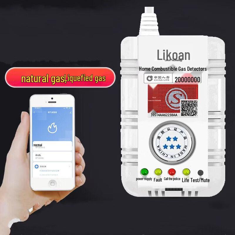 Brangdy Smart Combustible Gas Detector 111*71*44