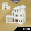 N Scale 1:500 Villa House Assembled Model Miniature Architectural Building Model Outland Realism Scene DIY Painting