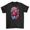 Retro_18 Lipstick Lover Funny T-shirt - Vintage Glam On Cotton! Unisex Printed D