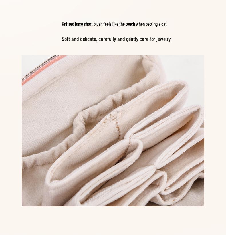 Portable Cross-Border Chinese Style Jewelry Storage Bag for Travel: Ring, Pendant, Bracelet Organizer