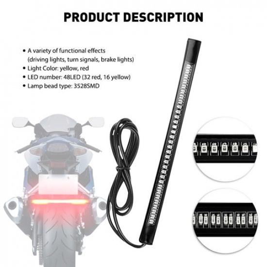 Motorcycle Turn Signal Light Indicator LED For  Chopper Bobber Honda EOA