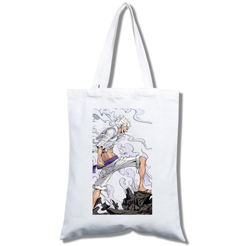 One Piece Nika Form Printed Canvas Bag