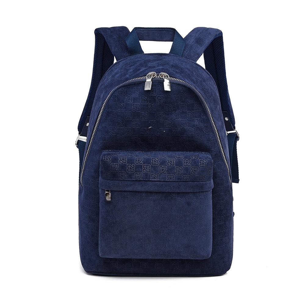 Schachbrettmuster Bedruckter Buchstaben-Rucksack Mittelschule Schultasche Große Kapazität Reisetasche Trendiger Sportrucksack für Herren und Damen.