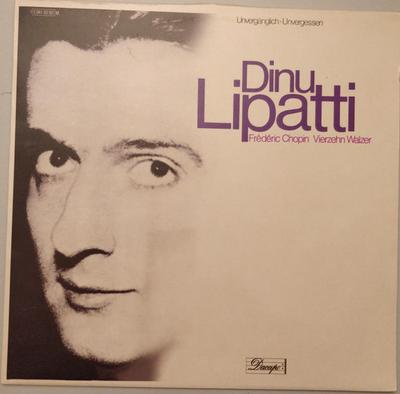 Disco LP DINU LIPATTI - Vierzehn Walzer 1C04700167M Dacapo 1973 Germania Classica Usato