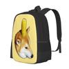 Corn Shibe Doggo Bag Backpack For Men Women Girls Teenage Corn Doggo Corndog Corn Shibe Corn Shiba Inu Shiba Inu With Corn