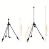 360° Adjustable Rotary Lawn Sprinkler On Tripod - Stainless Steel Telescopic Height,with Mist Function for Gardens, Lawns, Vehicle Cleaning & Home