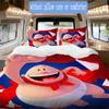 Poop Pants Pattern Bedding,Quilt Set Quilt Cover Pillowcase Home Birthday Gift (1*duvet cover+2*pillowcase,without core)XSJT0917259