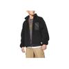 Li-Ning Anti-Series Warm Fleece-Lined Patch Pocket Detail Stand Collar Thick Winter Jacket Men Jackets Black AFDSA67-4