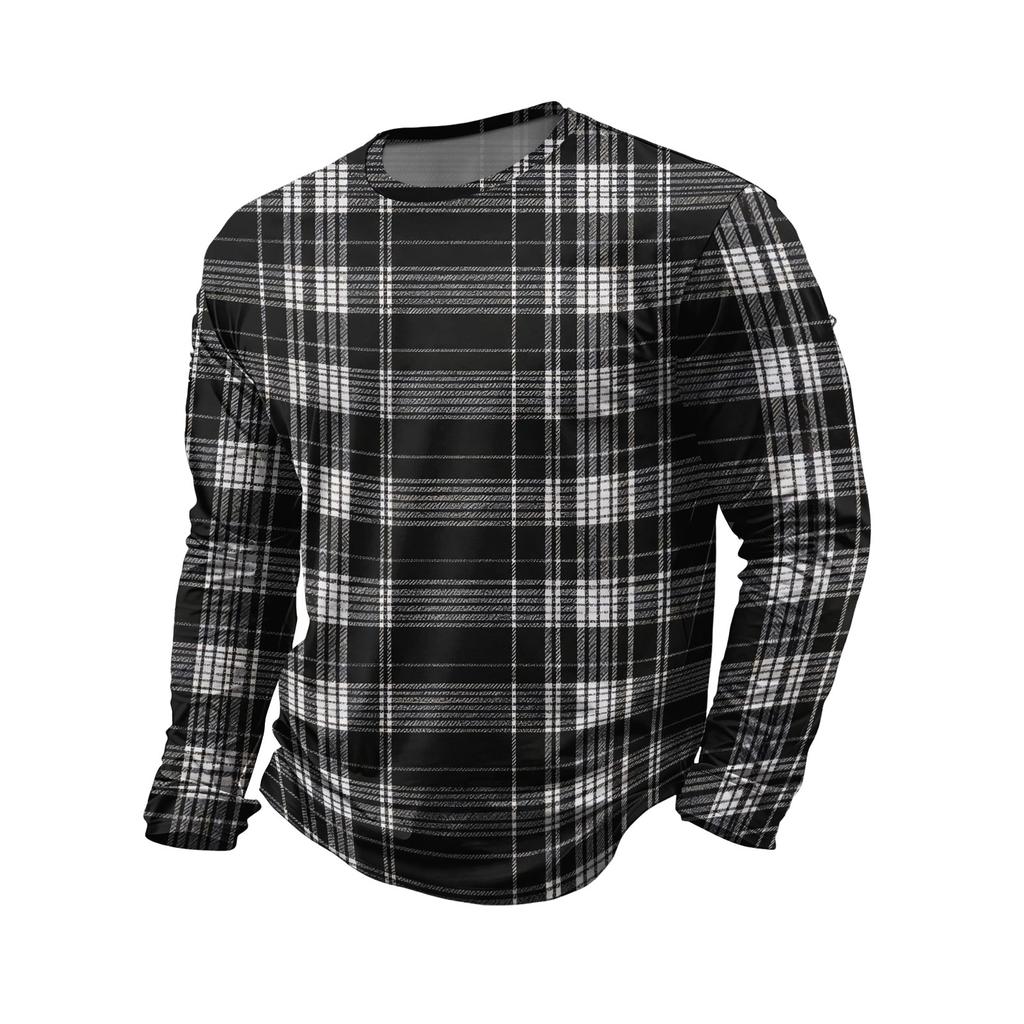 Men's Neck Long Sleeve T-Shirt